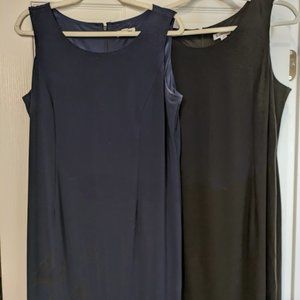 2 Joan Rivers Sleeveless Dresses